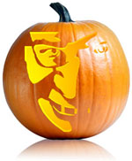 Hannibal Rising Pumpkin Stencil