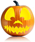 Big Eyes Jackolantern Pumpkin Carving Template