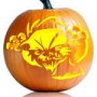 Cute Werewolf Pumpkin Carving Stencil