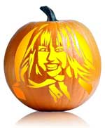 hannah montana pumpkin template