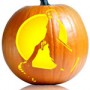 Underworld Pumpkin Carving Pattern