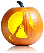 Underworld Pumpkin Carving Stencil