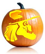 Witch Hazel Pumpkin Stencil