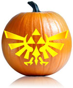 Zelda Pumpkin Carving Stencil Zelda Pumpkin Carving Stencil