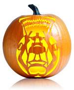 Frank Frankenstein Pumpkin Stencil