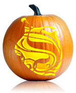 Decora Acorn Thanksgiving Pumpkin Stencil