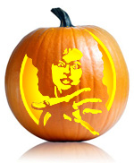 Bellatrix Lestrange Pumpkin Stencil