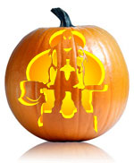 Executioner pumpkin stencil Executioner pumpkin stencil