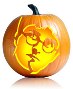 Harry Potter Pumpkin Stencil