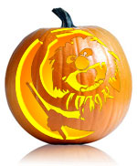 Muppets Animal Pumpkin Stencil