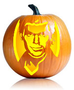 Dexter Pumpkin Stencil