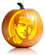 Finn Hudson Pumpkin Stencil