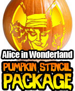 Wonderland Pumpkin Carving Package