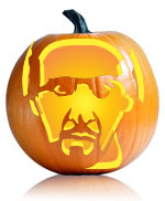 The Jesus Pumpkin Stencil