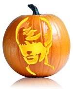 Justin Bieber NSN Pumpkin Stencil