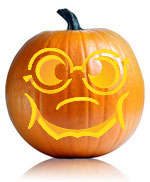 Nerdy JackoLantern Pumpkin Pattern