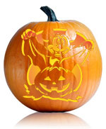 Vampire Mickey Pumpkin Pattern