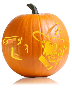 Walking Dead Rick Grimes Pumpkin Pattern - Ultimate Pumpkin Stencils