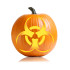 Biohazard Pumpkin Carving Pattern - Ultimate Pumpkin Stencils