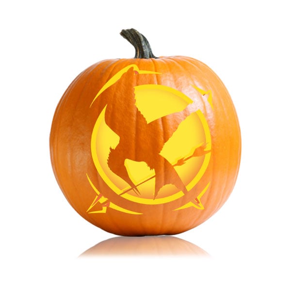 mockingjay-pumpkin-stencil