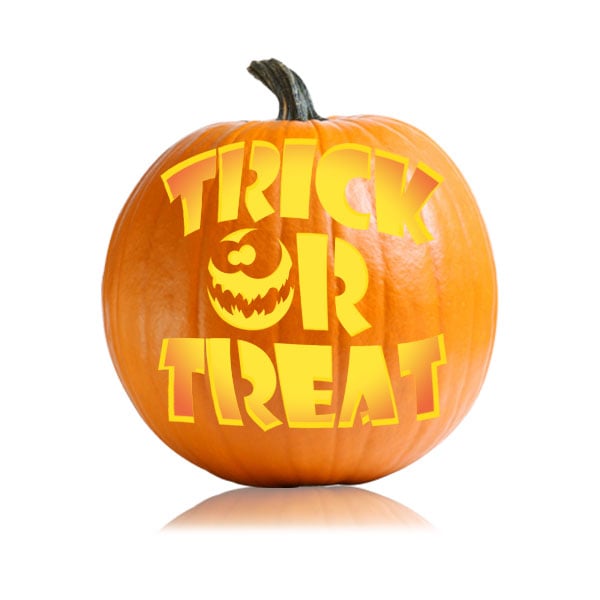 trick or treat stencil