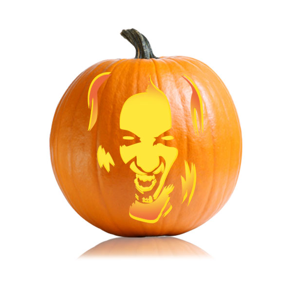 Vampire Girl Pumpkin Carving Stencil Ultimate Pumpkin Stencils