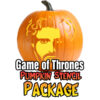 Game of Thrones Men Pumpkin Patterns - Ultimate Pumpkin Stencils