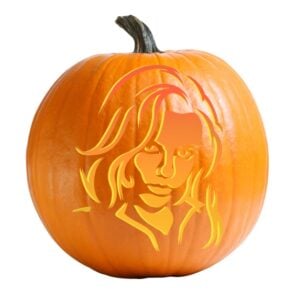 Black Widow Pumpkin Carving Stencil - Ultimate Pumpkin Stencils